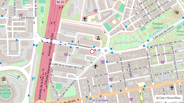 Mapa de Donostiarra